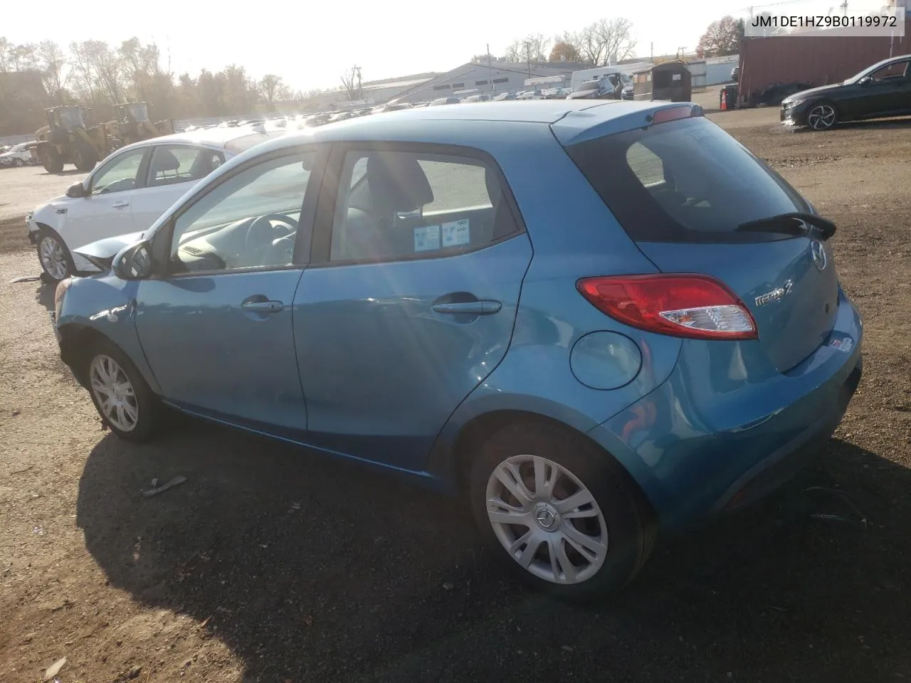 2011 Mazda Mazda2 VIN: JM1DE1HZ9B0119972 Lot: 77659474