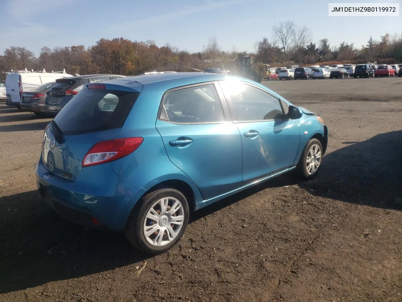 2011 Mazda Mazda2 VIN: JM1DE1HZ9B0119972 Lot: 77659474