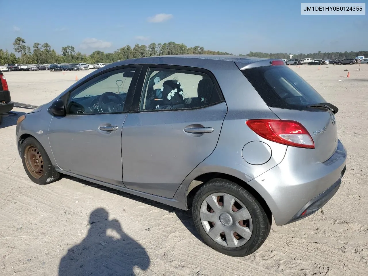 2011 Mazda Mazda2 VIN: JM1DE1HY0B0124355 Lot: 78239924