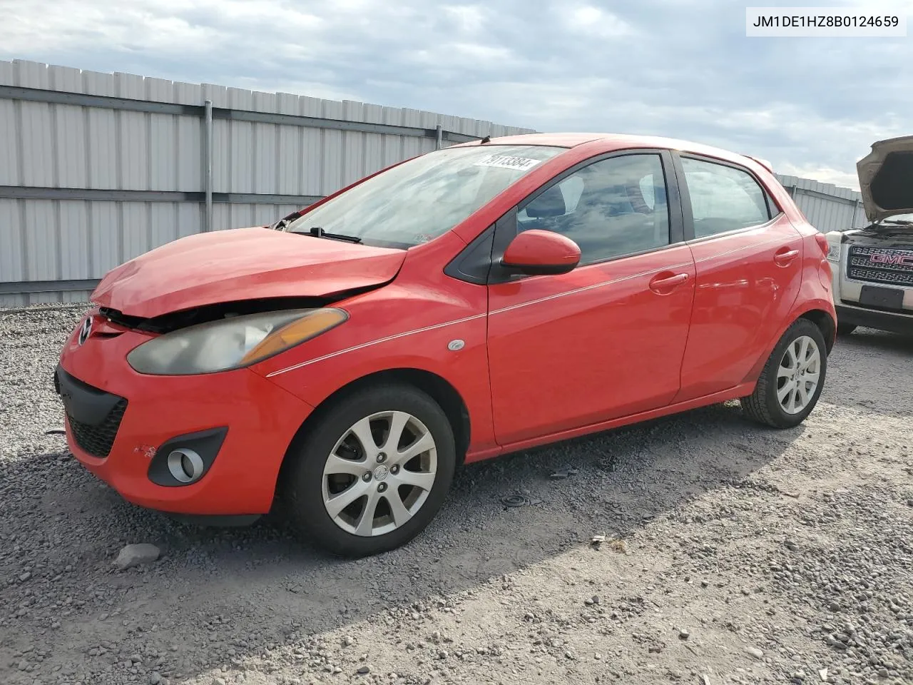 2011 Mazda Mazda2 VIN: JM1DE1HZ8B0124659 Lot: 79113384