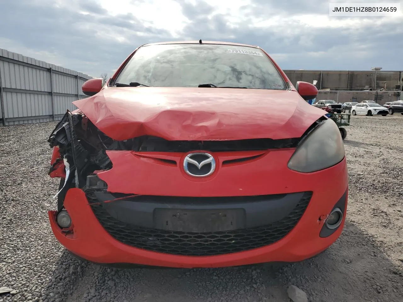 2011 Mazda Mazda2 VIN: JM1DE1HZ8B0124659 Lot: 79113384