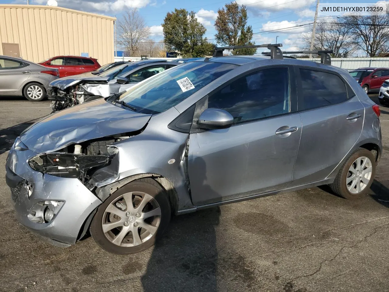 2011 Mazda Mazda2 VIN: JM1DE1HYXB0123259 Lot: 79513874