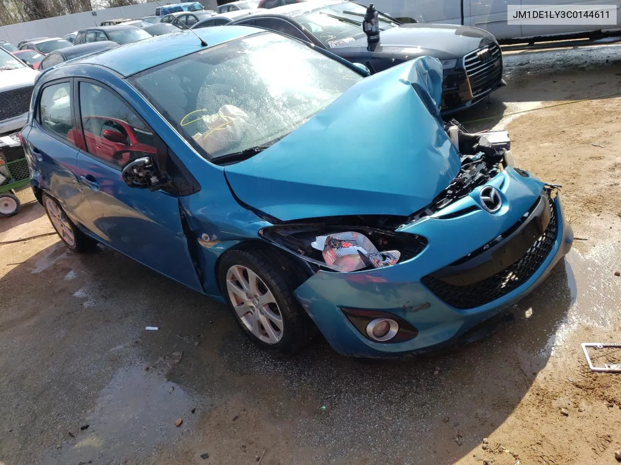 JM1DE1LY3C0144611 2012 Mazda Mazda2