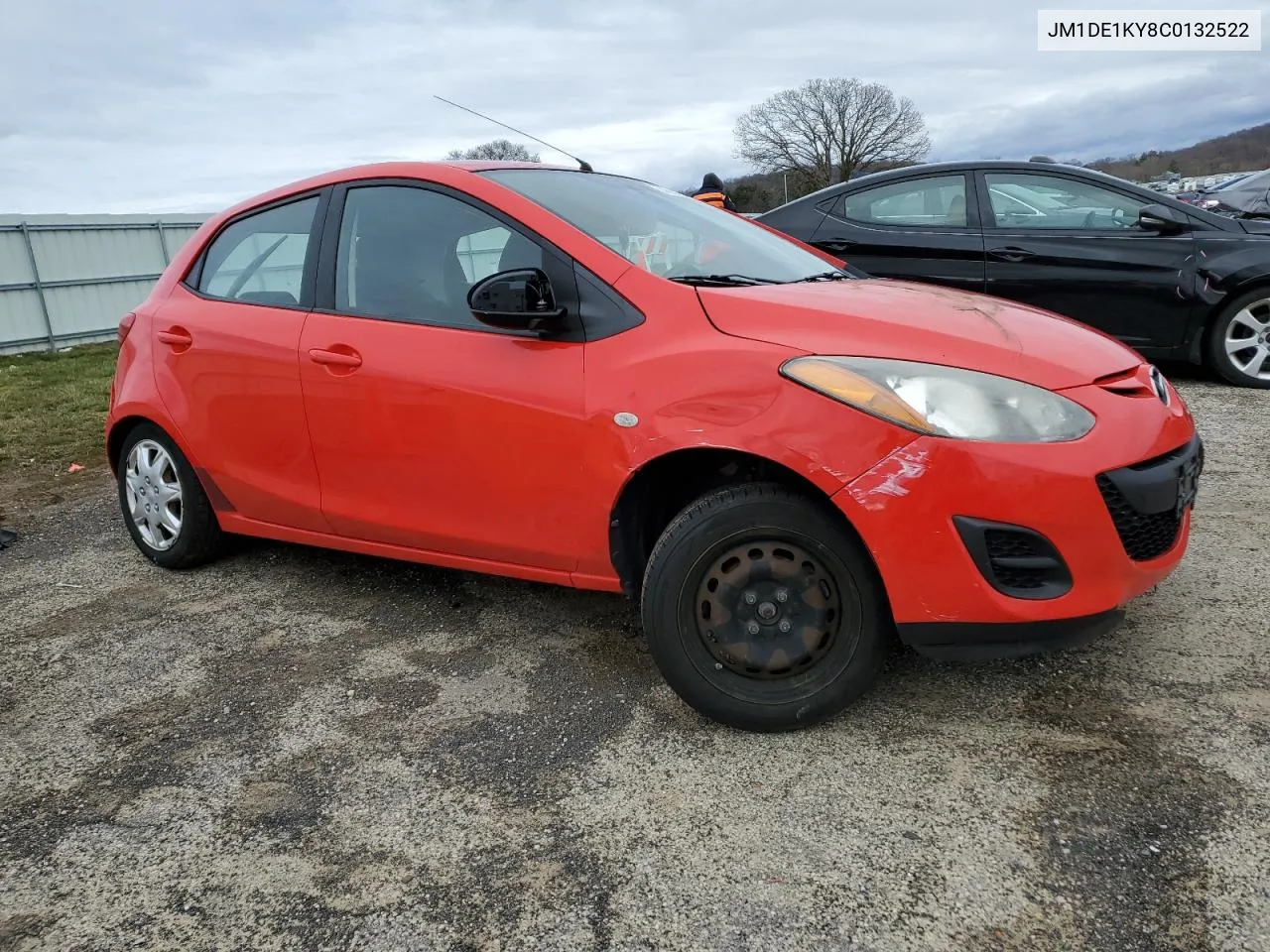 JM1DE1KY8C0132522 2012 Mazda Mazda2