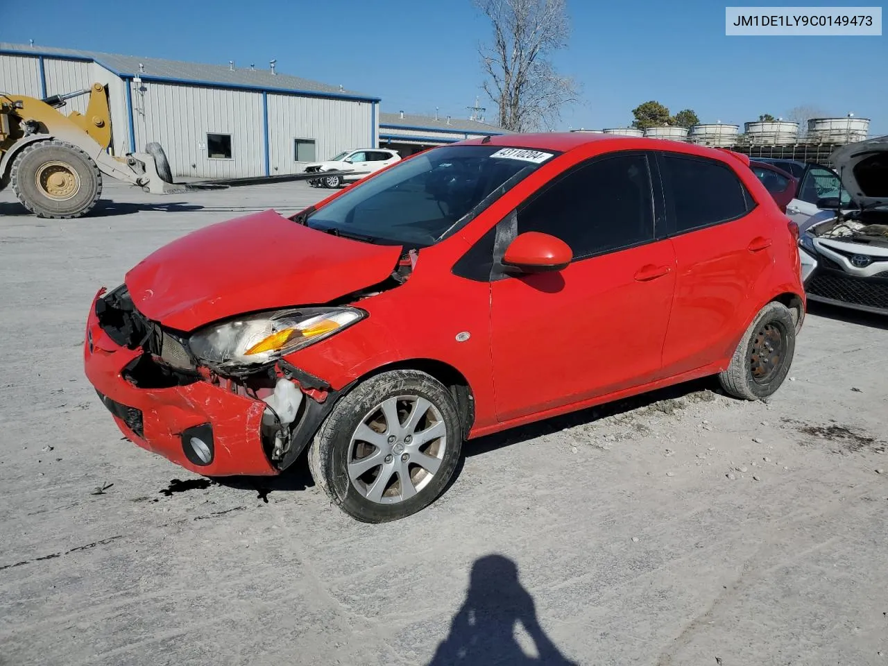 2012 Mazda Mazda2 VIN: JM1DE1LY9C0149473 Lot: 56216624