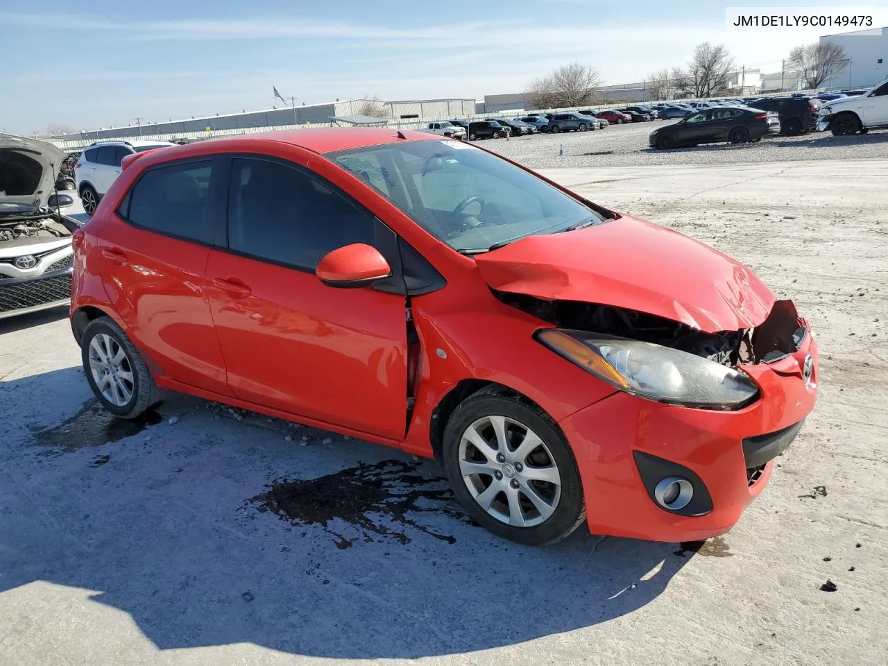 2012 Mazda Mazda2 VIN: JM1DE1LY9C0149473 Lot: 56216624