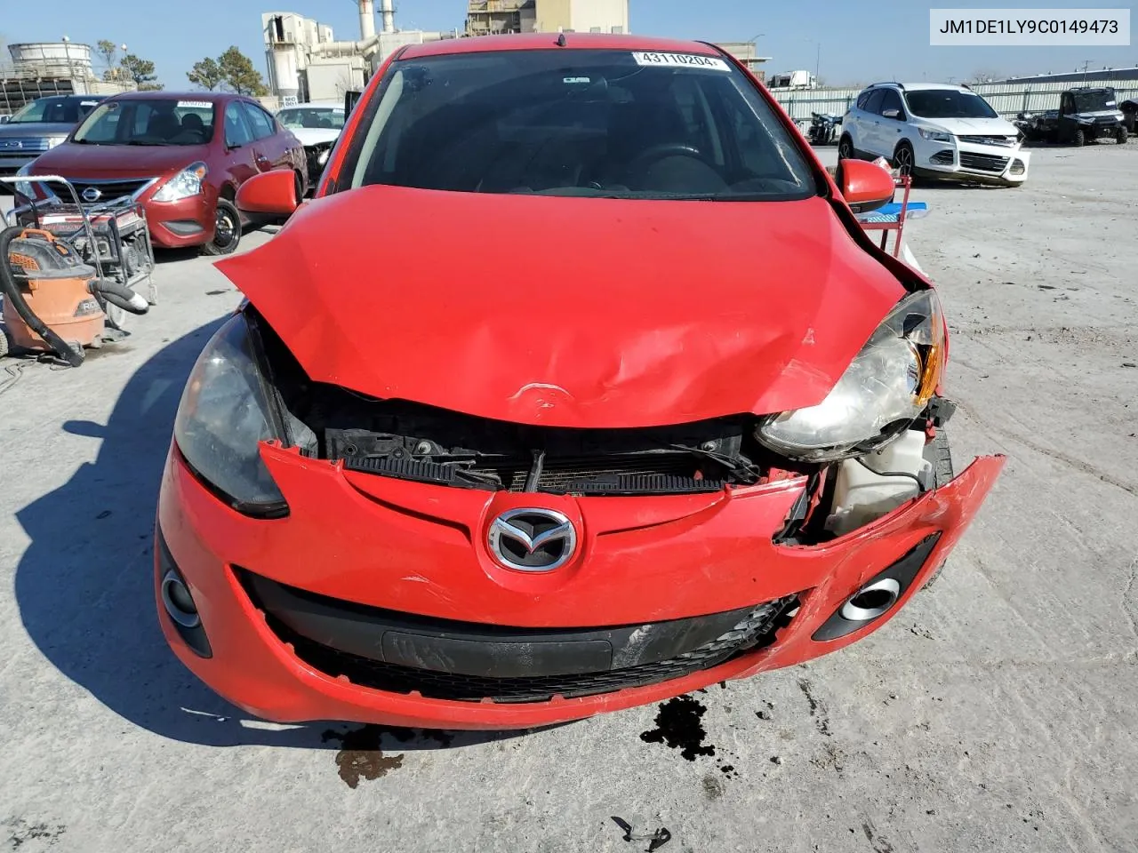 2012 Mazda Mazda2 VIN: JM1DE1LY9C0149473 Lot: 56216624