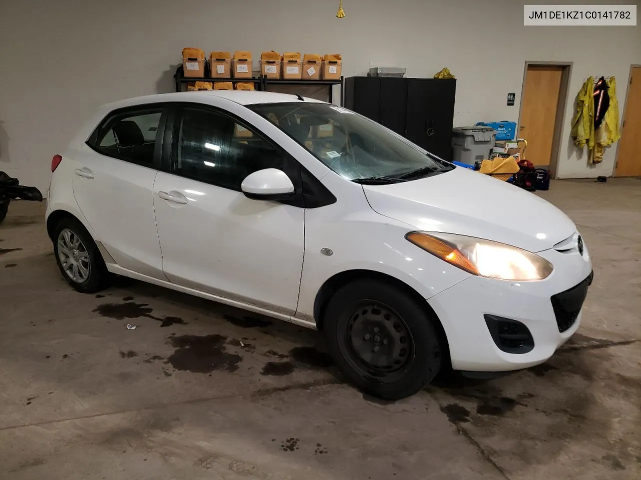 2012 Mazda Mazda2 VIN: JM1DE1KZ1C0141782 Lot: 58144694