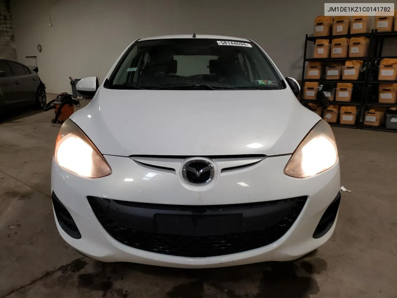 2012 Mazda Mazda2 VIN: JM1DE1KZ1C0141782 Lot: 58144694