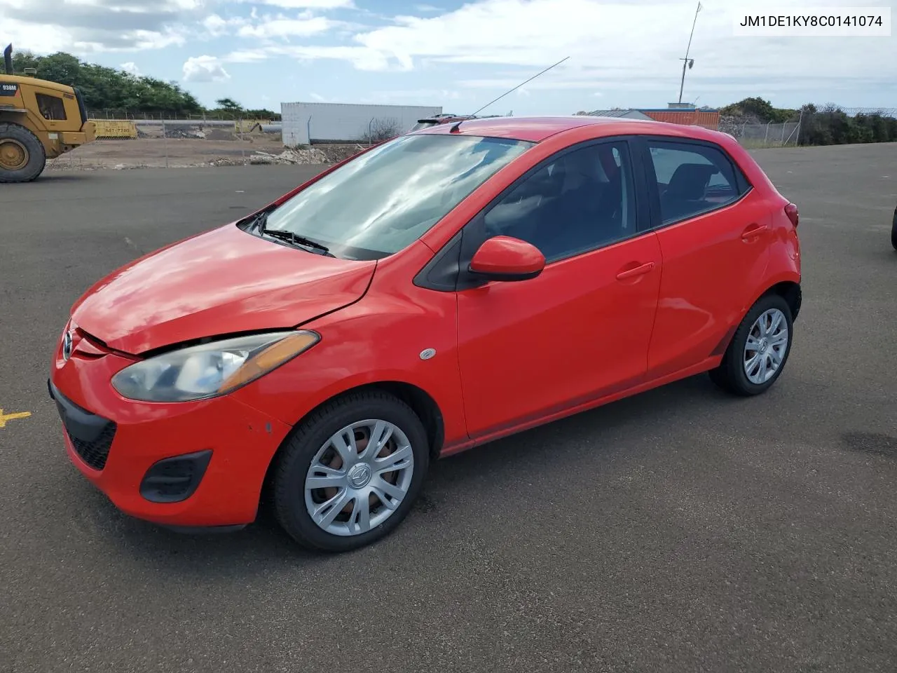 JM1DE1KY8C0141074 2012 Mazda Mazda2