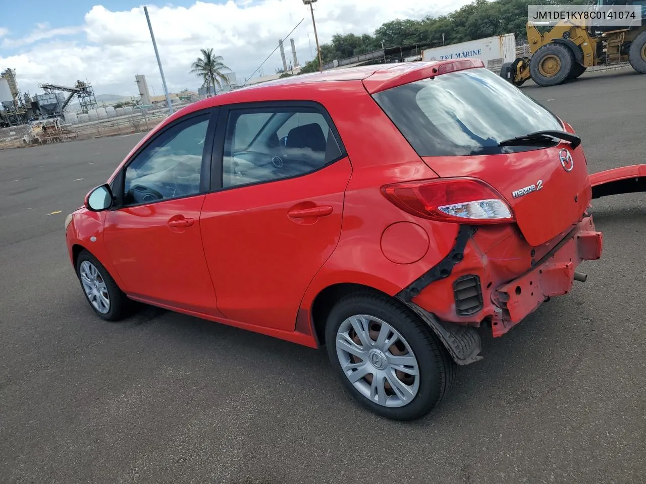 2012 Mazda Mazda2 VIN: JM1DE1KY8C0141074 Lot: 62145534