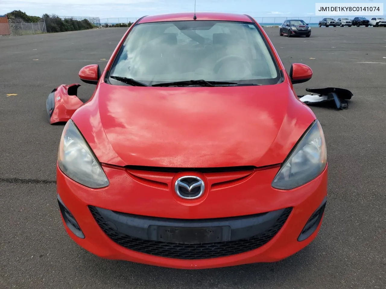 2012 Mazda Mazda2 VIN: JM1DE1KY8C0141074 Lot: 62145534