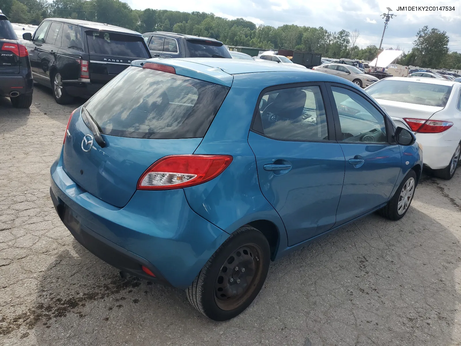 2012 Mazda Mazda2 VIN: JM1DE1KY2C0147534 Lot: 65852194