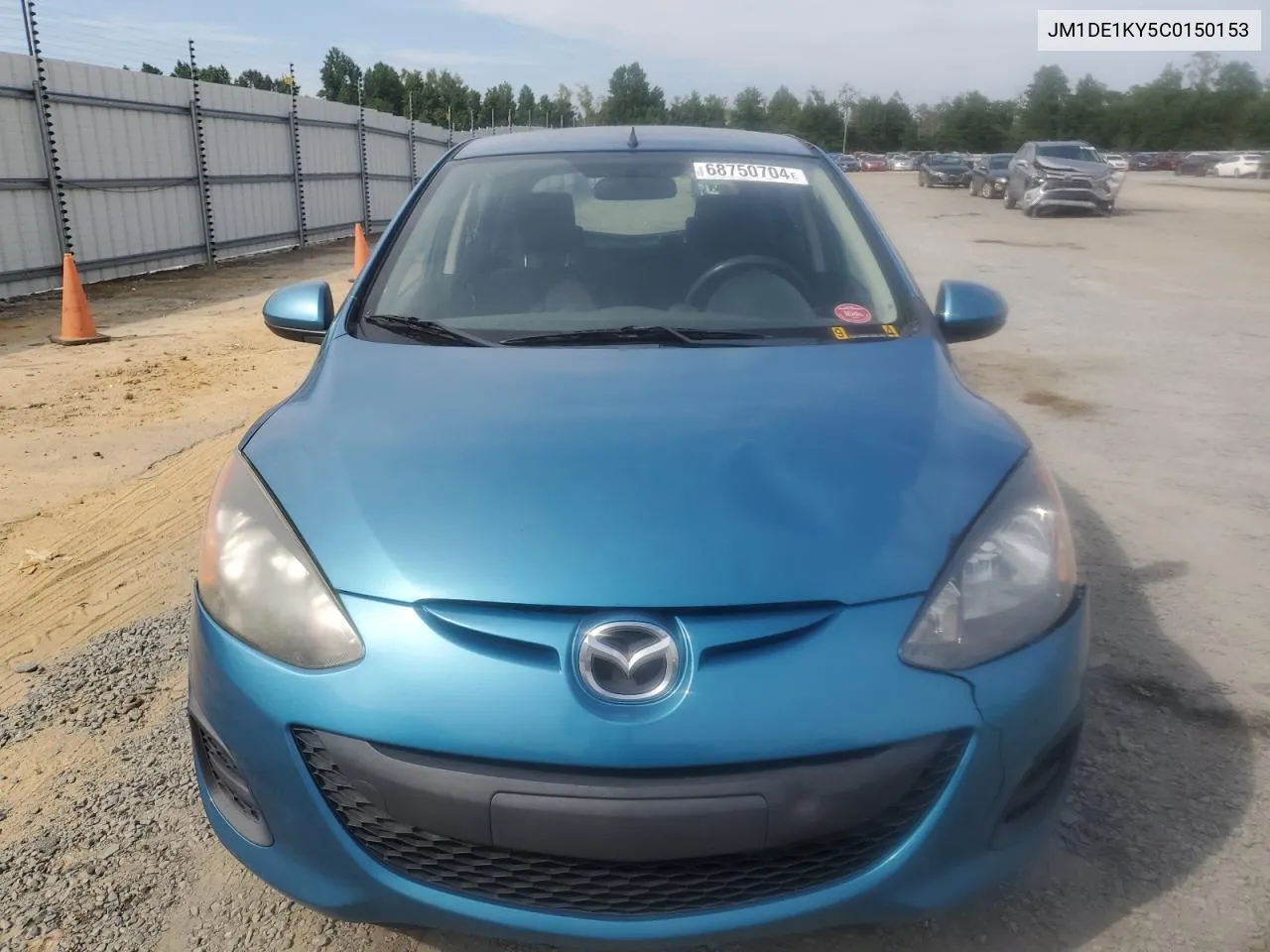 JM1DE1KY5C0150153 2012 Mazda Mazda2