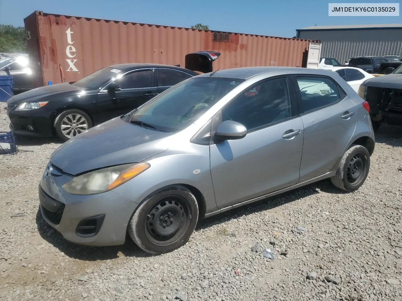 JM1DE1KY6C0135029 2012 Mazda Mazda2