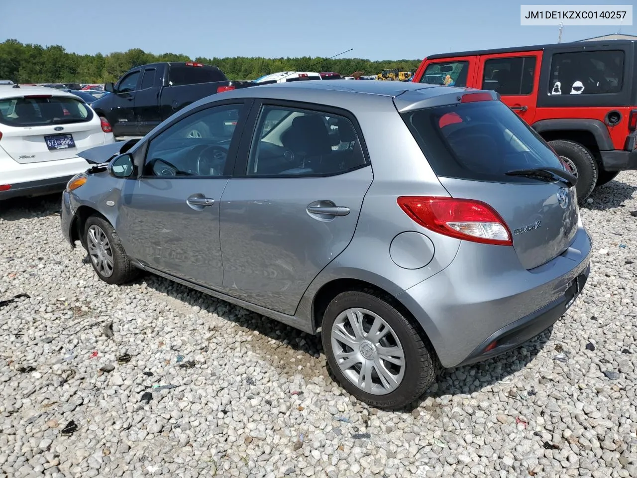 2012 Mazda Mazda2 VIN: JM1DE1KZXC0140257 Lot: 70361264