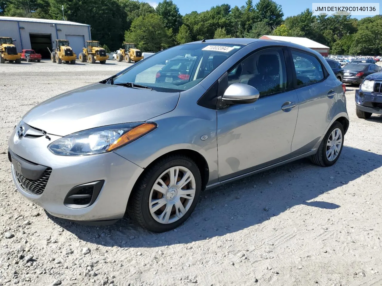 2012 Mazda Mazda2 VIN: JM1DE1KZ9C0140136 Lot: 71003394