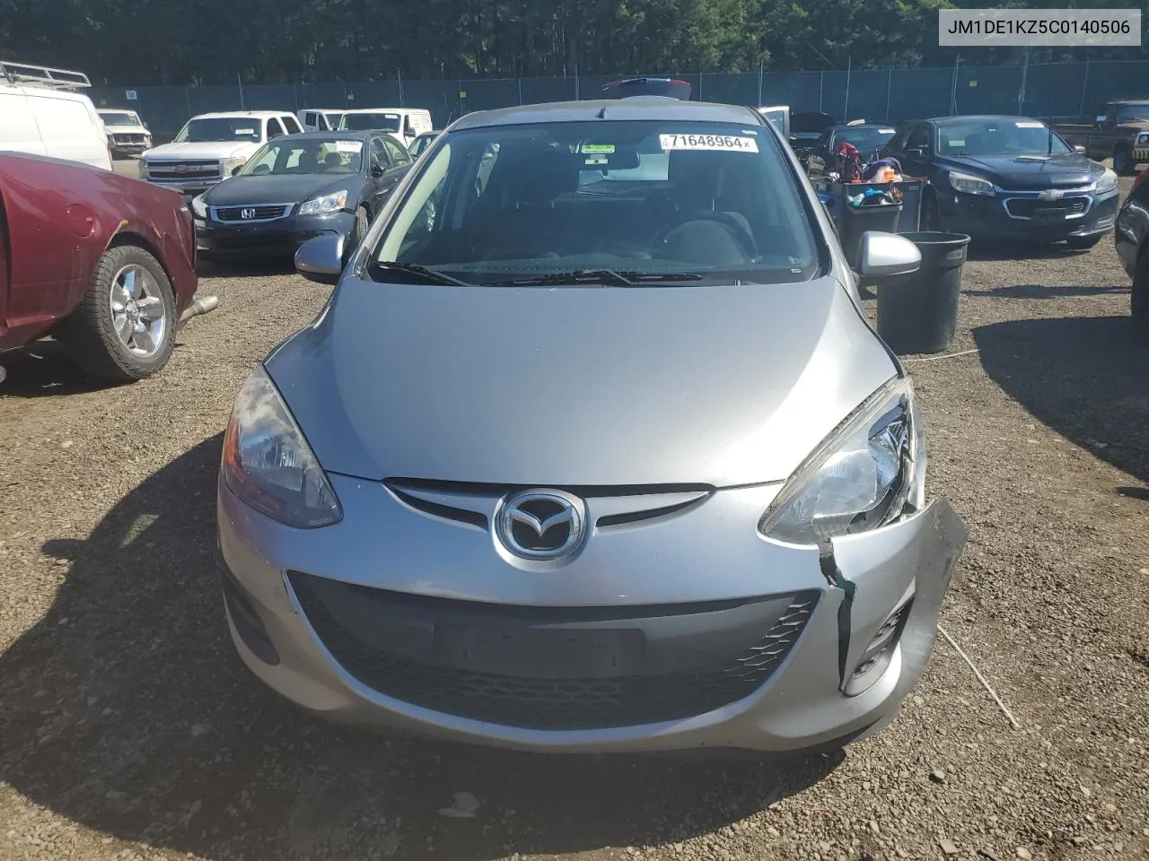 2012 Mazda Mazda2 VIN: JM1DE1KZ5C0140506 Lot: 71648964