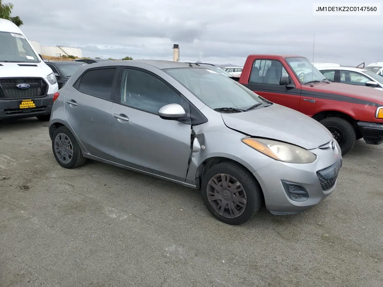 2012 Mazda Mazda2 VIN: JM1DE1KZ2C0147560 Lot: 71663534