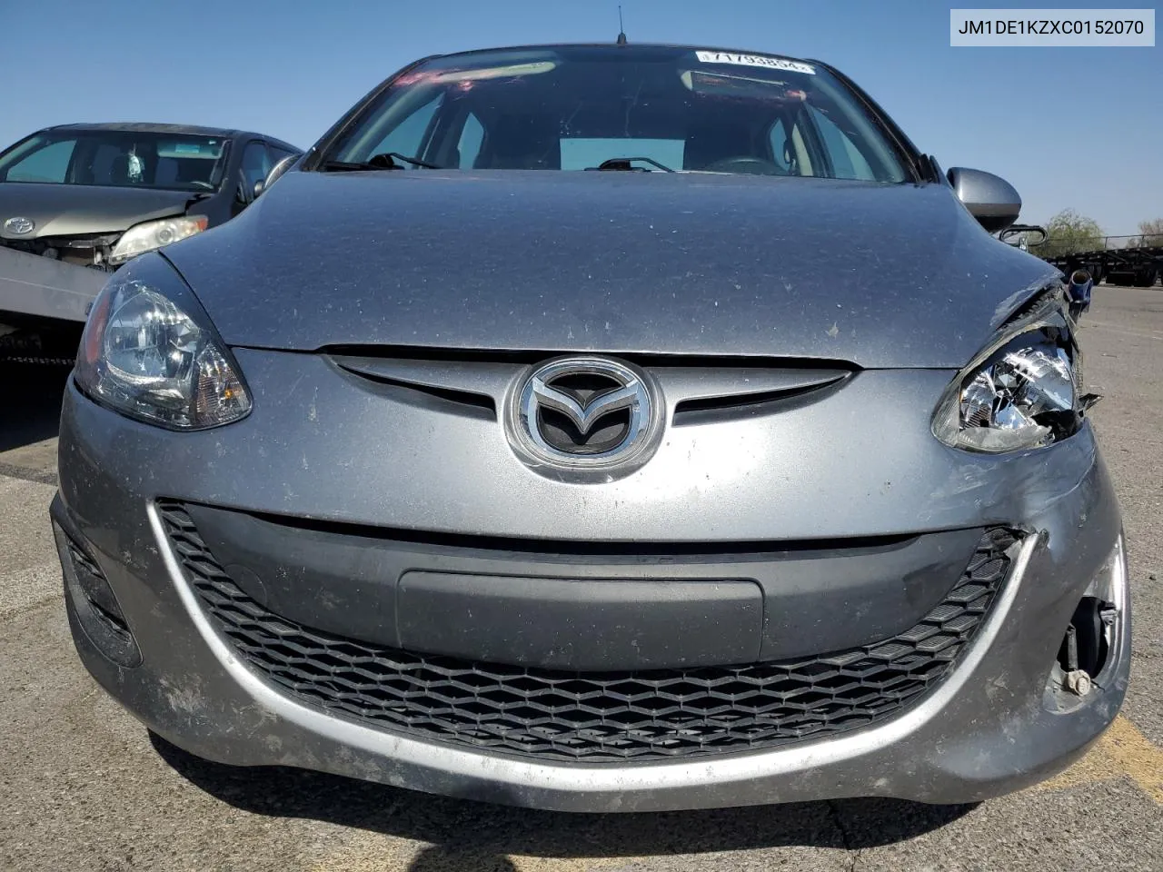 2012 Mazda Mazda2 VIN: JM1DE1KZXC0152070 Lot: 71793854