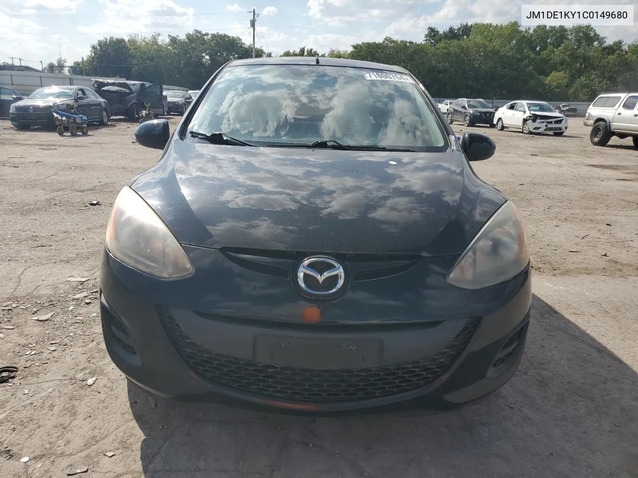 2012 Mazda Mazda2 VIN: JM1DE1KY1C0149680 Lot: 71800764