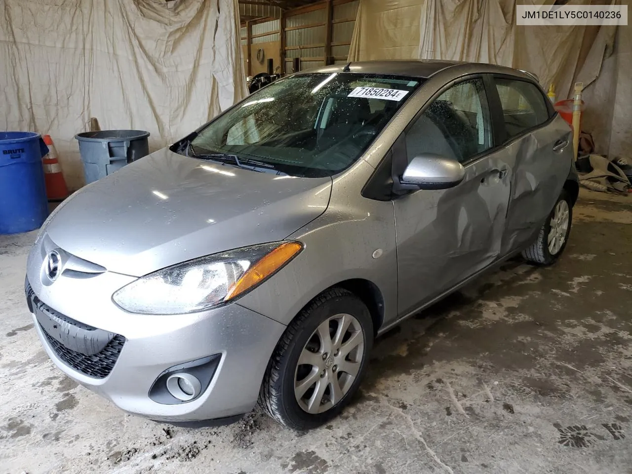 2012 Mazda Mazda2 VIN: JM1DE1LY5C0140236 Lot: 71850284