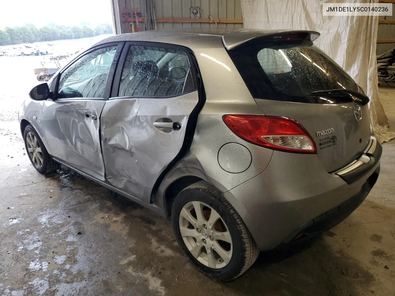 JM1DE1LY5C0140236 2012 Mazda Mazda2