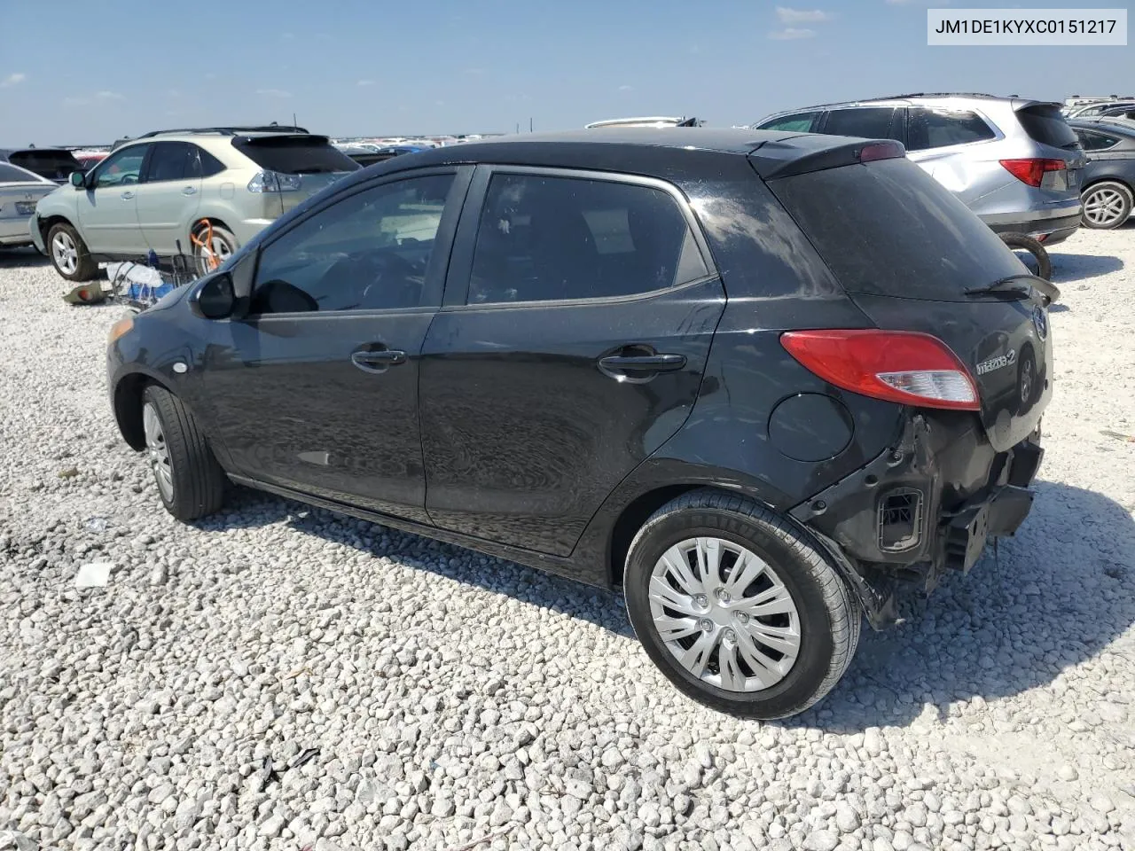 JM1DE1KYXC0151217 2012 Mazda Mazda2