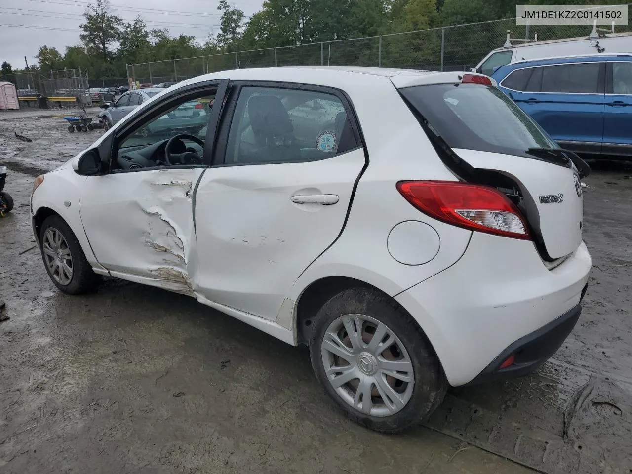 2012 Mazda Mazda2 VIN: JM1DE1KZ2C0141502 Lot: 73593534