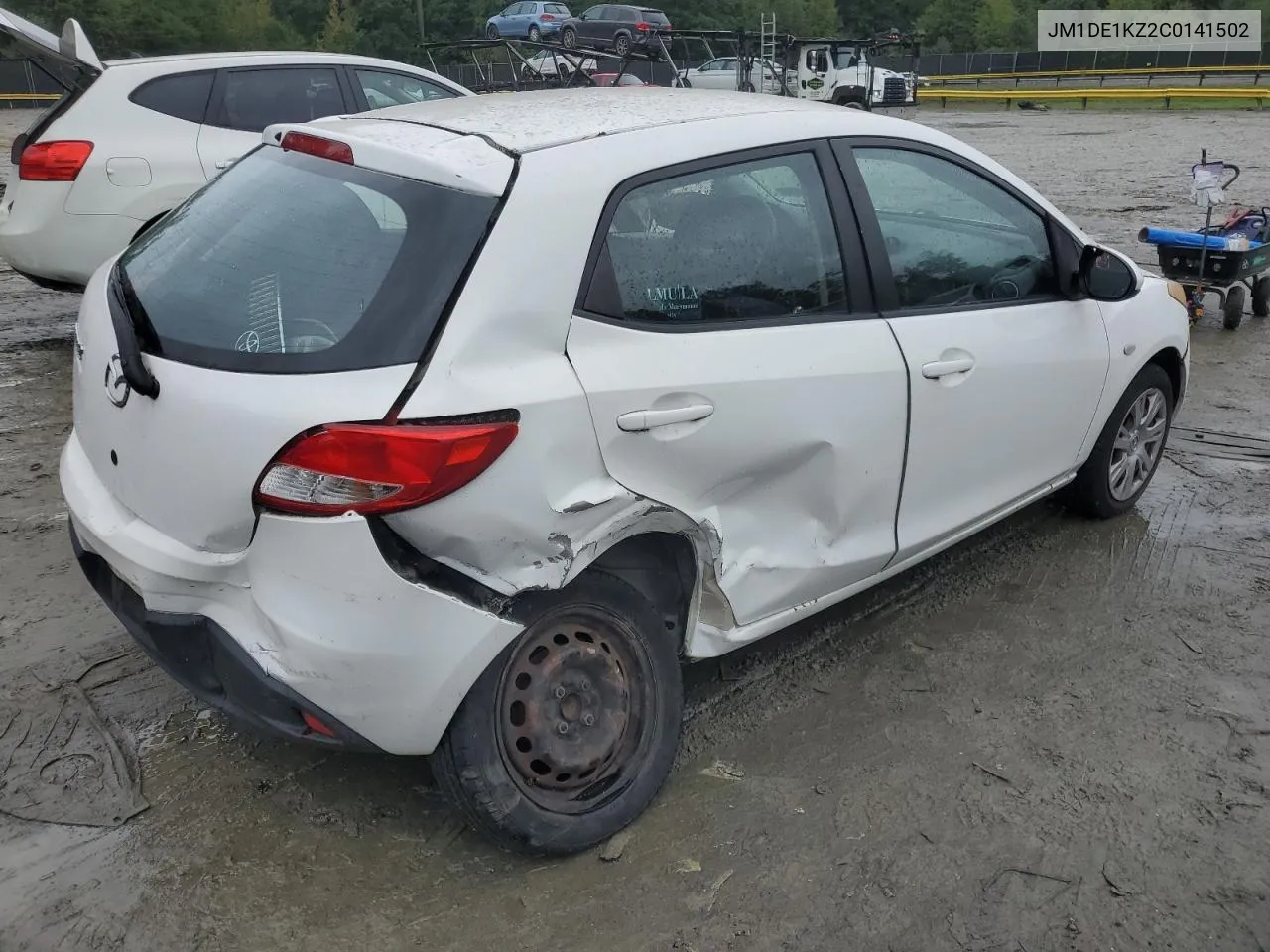 2012 Mazda Mazda2 VIN: JM1DE1KZ2C0141502 Lot: 73593534