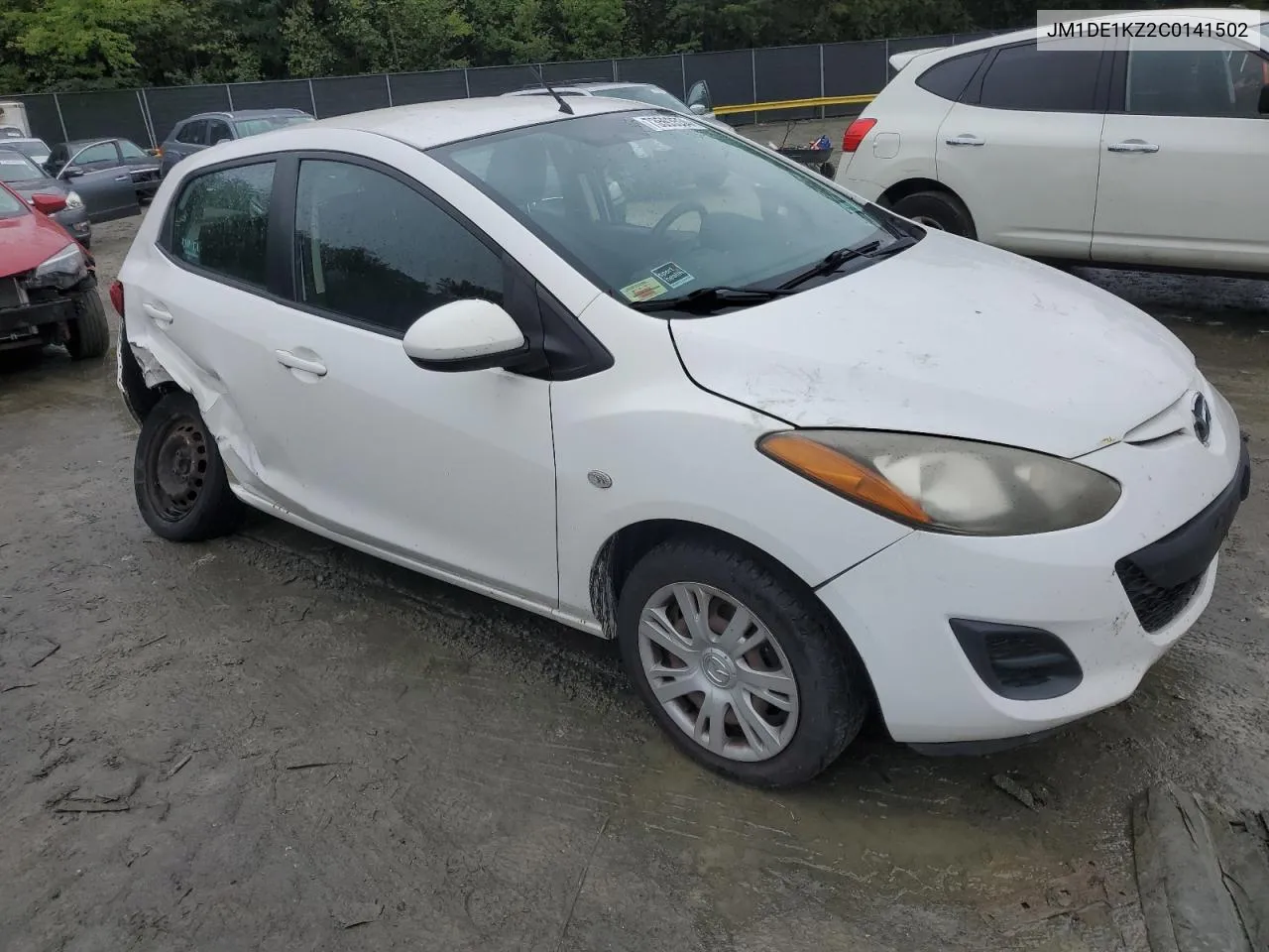 2012 Mazda Mazda2 VIN: JM1DE1KZ2C0141502 Lot: 73593534