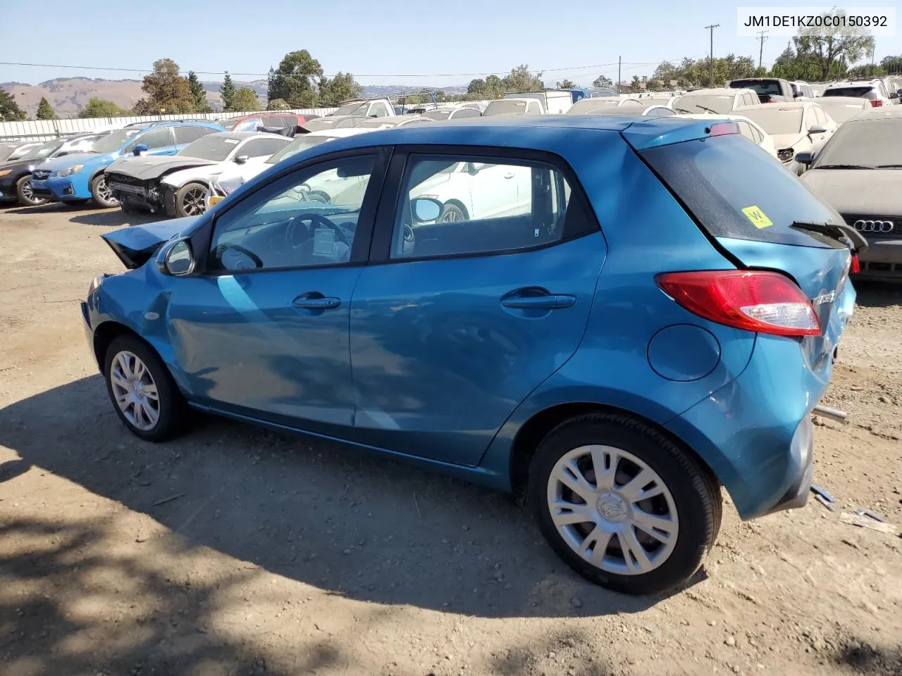 2012 Mazda Mazda2 VIN: JM1DE1KZ0C0150392 Lot: 73841344