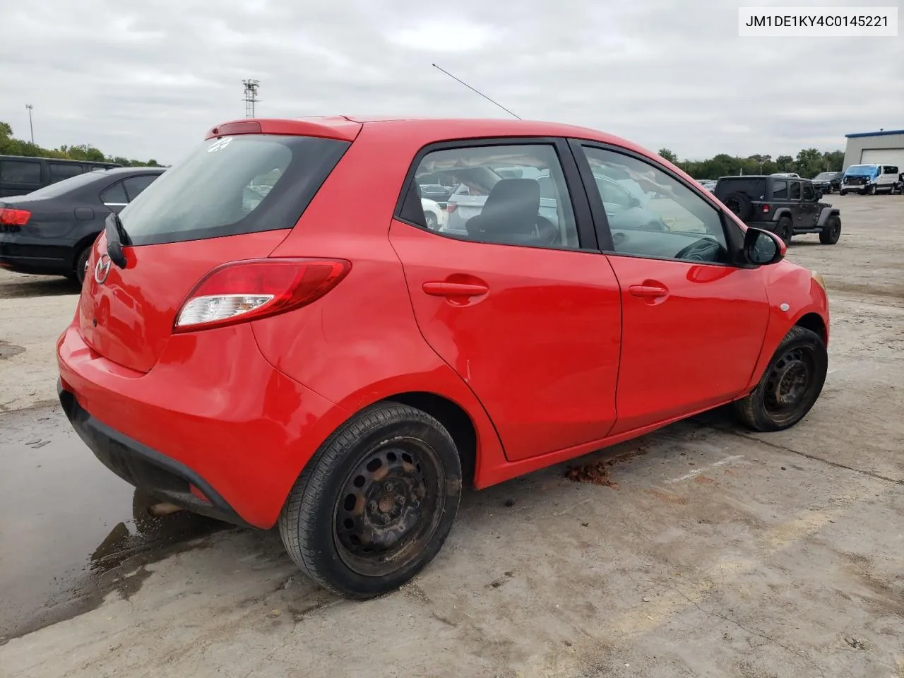 2012 Mazda Mazda2 VIN: JM1DE1KY4C0145221 Lot: 74277434