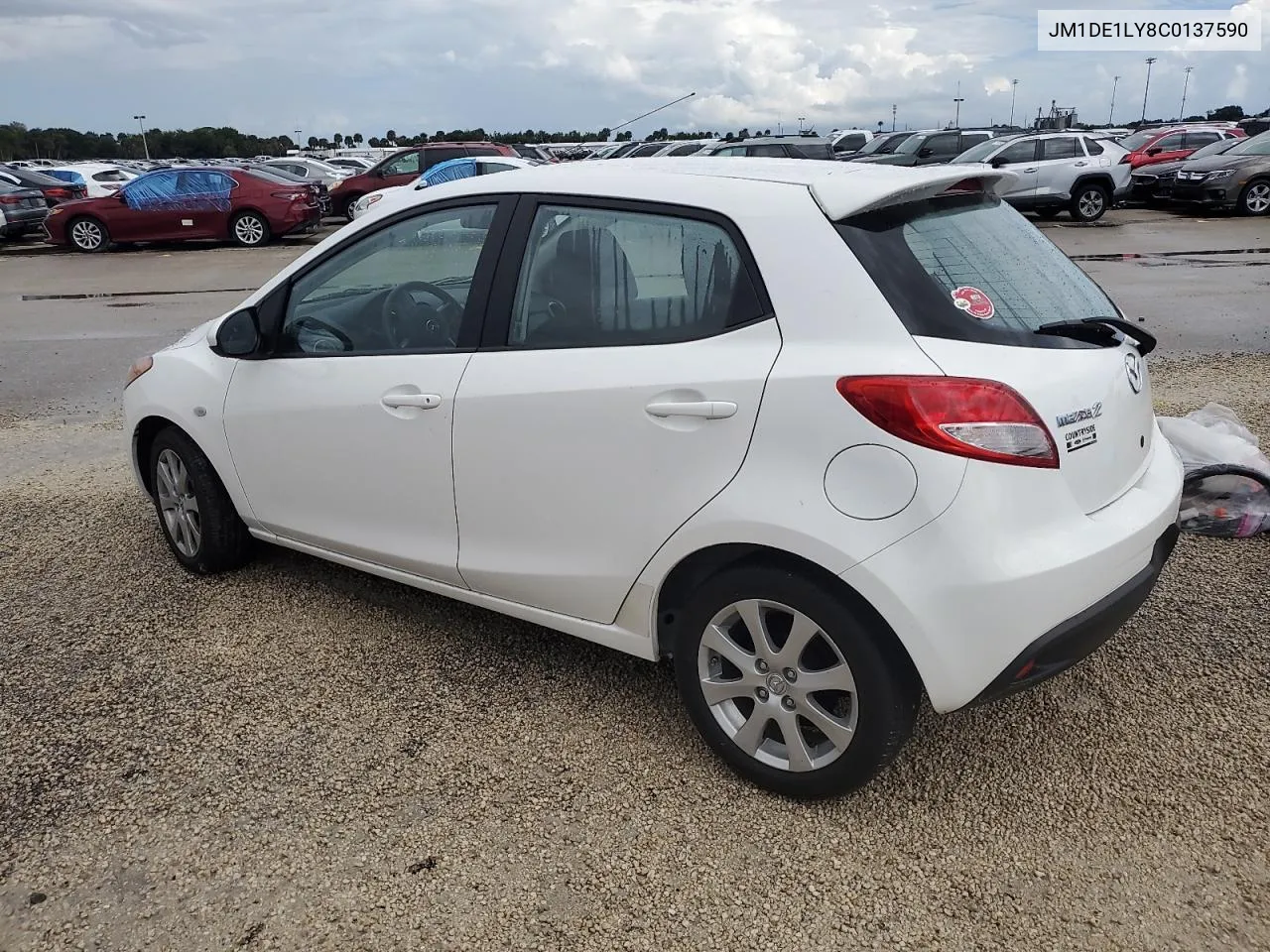 JM1DE1LY8C0137590 2012 Mazda Mazda2