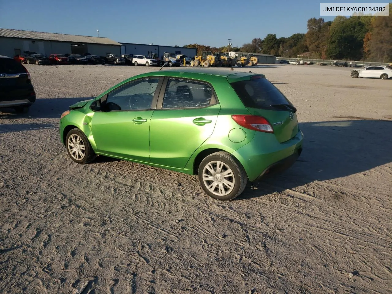 2012 Mazda Mazda2 VIN: JM1DE1KY6C0134382 Lot: 77321284