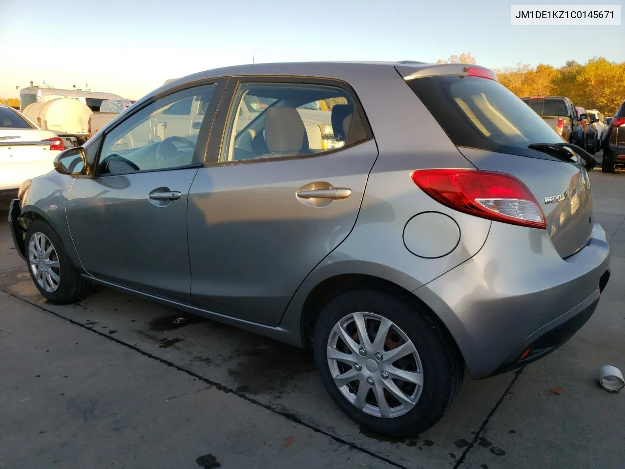 2012 Mazda Mazda2 VIN: JM1DE1KZ1C0145671 Lot: 77782324