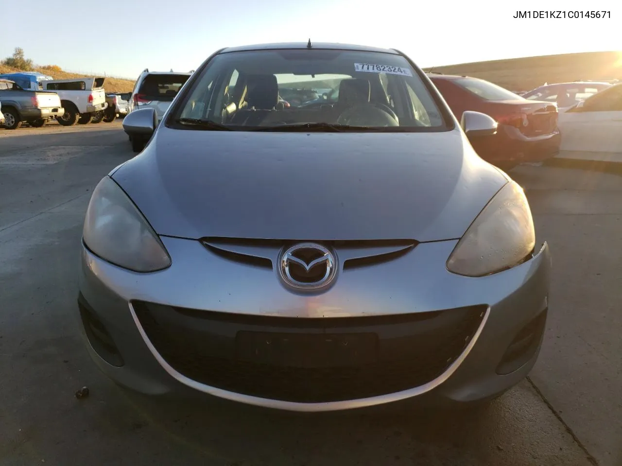 2012 Mazda Mazda2 VIN: JM1DE1KZ1C0145671 Lot: 77782324