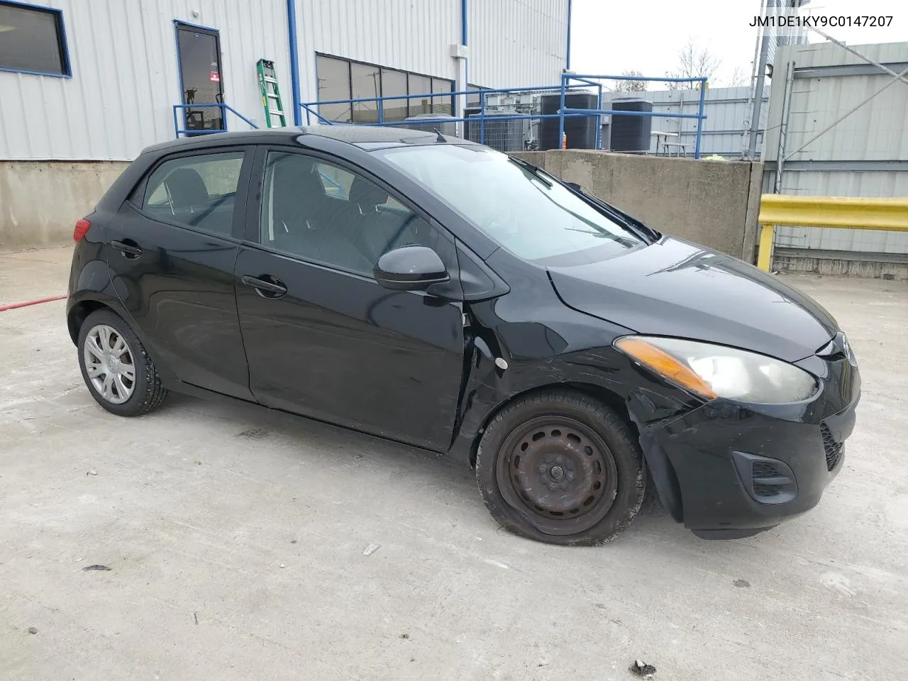 2012 Mazda Mazda2 VIN: JM1DE1KY9C0147207 Lot: 77874124