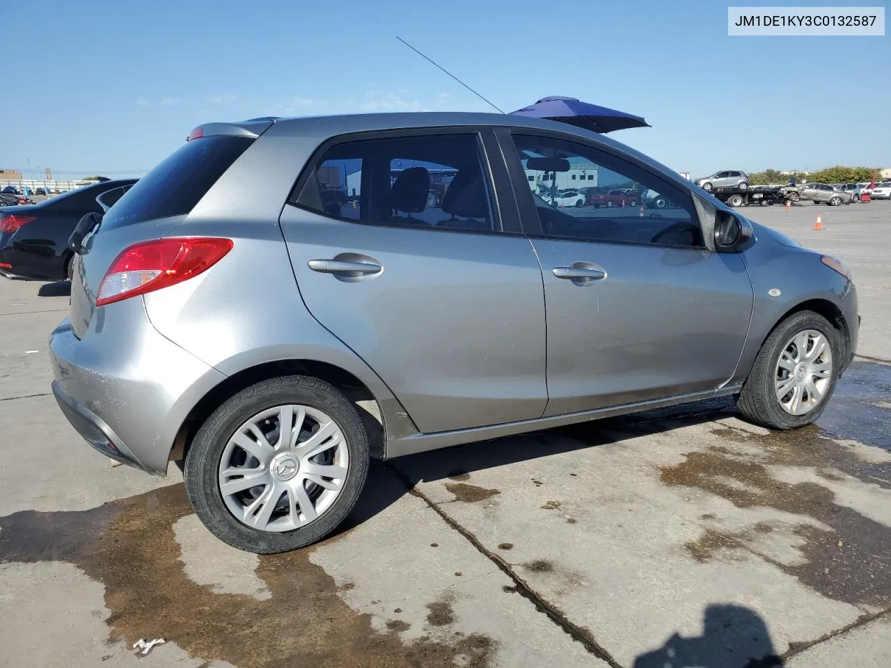 2012 Mazda Mazda2 VIN: JM1DE1KY3C0132587 Lot: 77985024