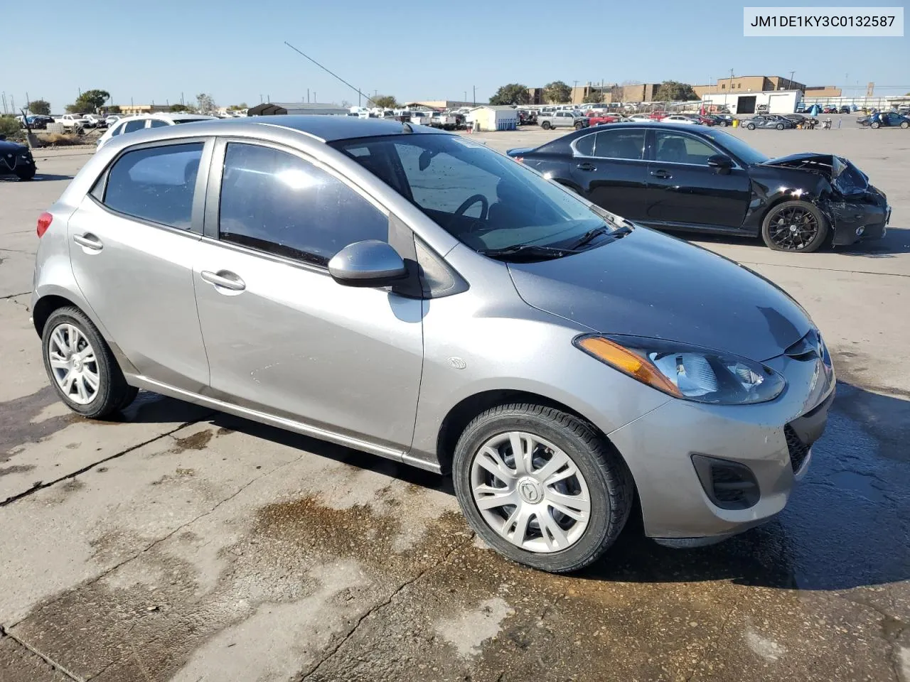 2012 Mazda Mazda2 VIN: JM1DE1KY3C0132587 Lot: 77985024