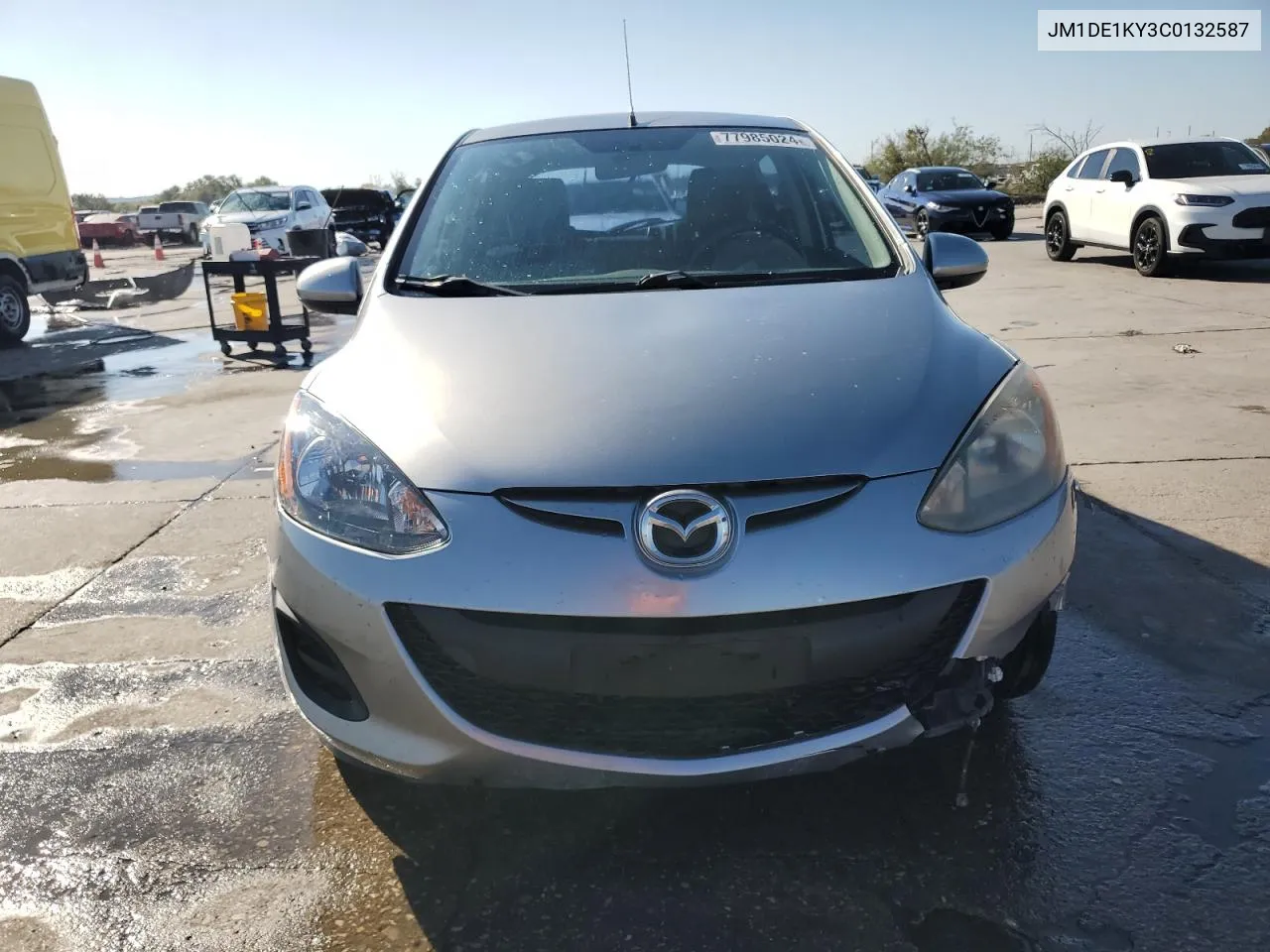 2012 Mazda Mazda2 VIN: JM1DE1KY3C0132587 Lot: 77985024