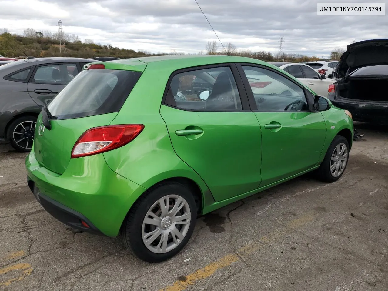 2012 Mazda Mazda2 VIN: JM1DE1KY7C0145794 Lot: 78723214