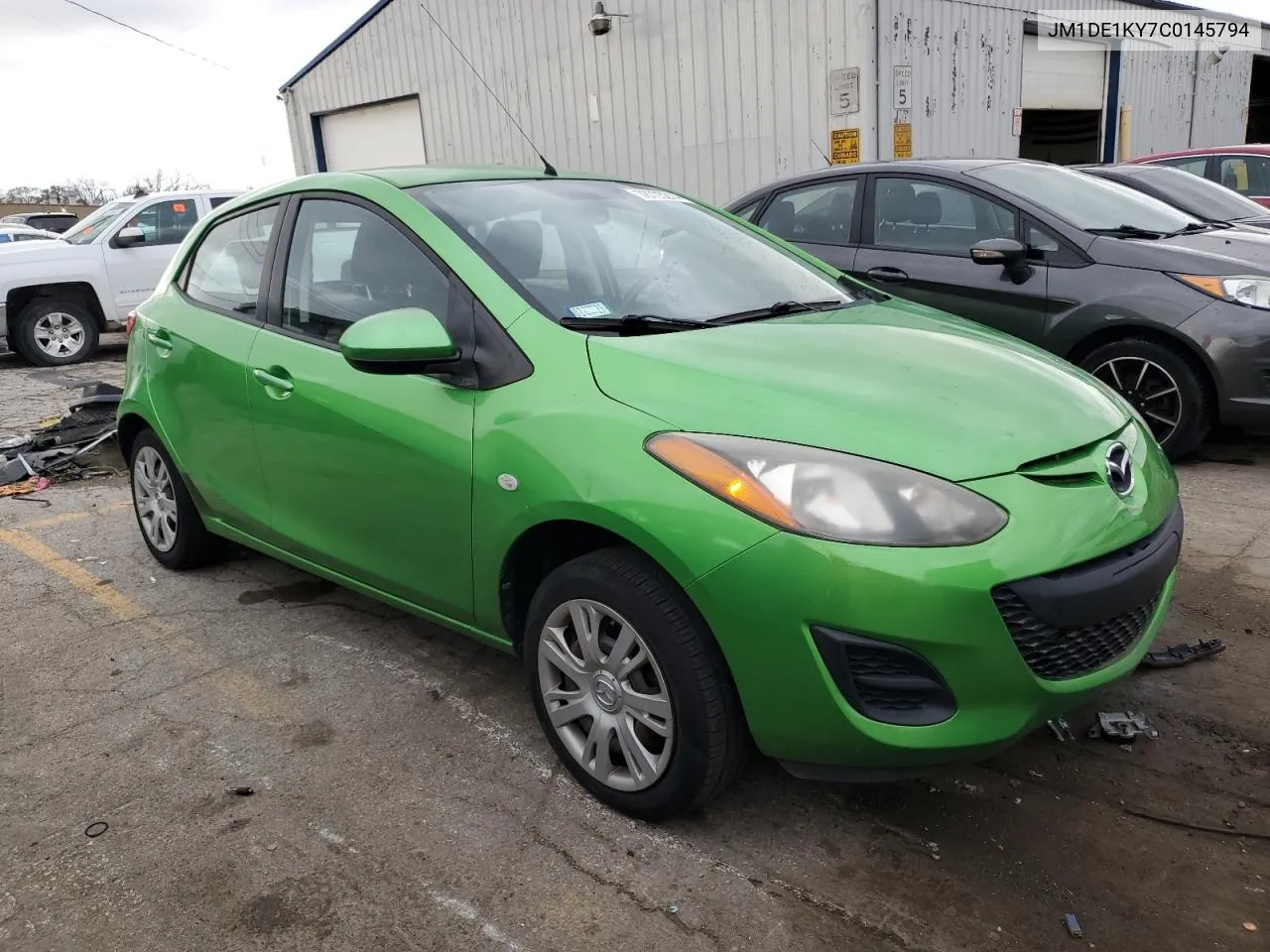 2012 Mazda Mazda2 VIN: JM1DE1KY7C0145794 Lot: 78723214