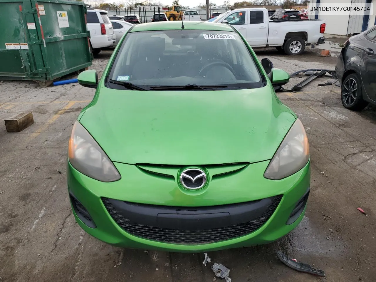 2012 Mazda Mazda2 VIN: JM1DE1KY7C0145794 Lot: 78723214