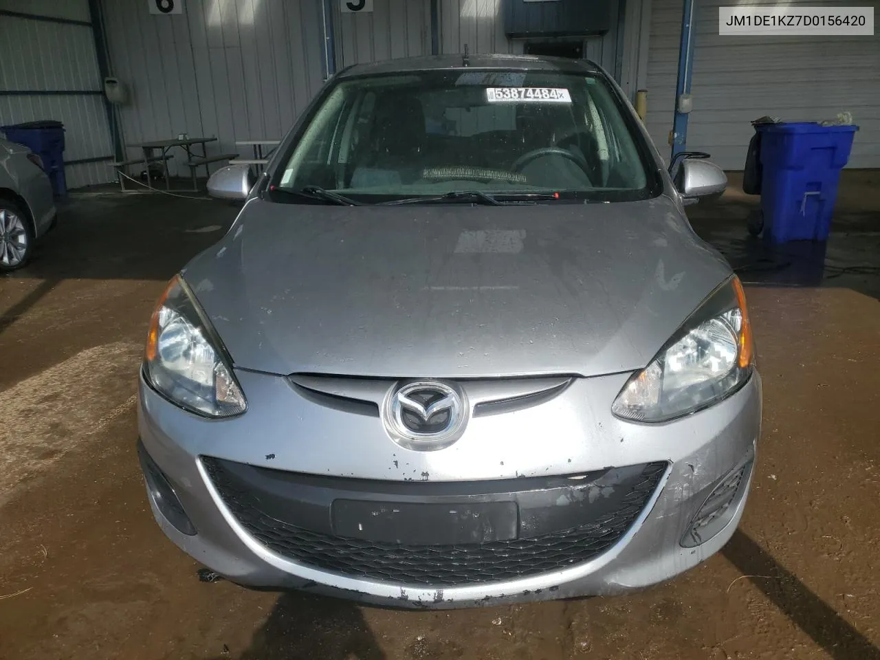 2013 Mazda Mazda2 VIN: JM1DE1KZ7D0156420 Lot: 53874484