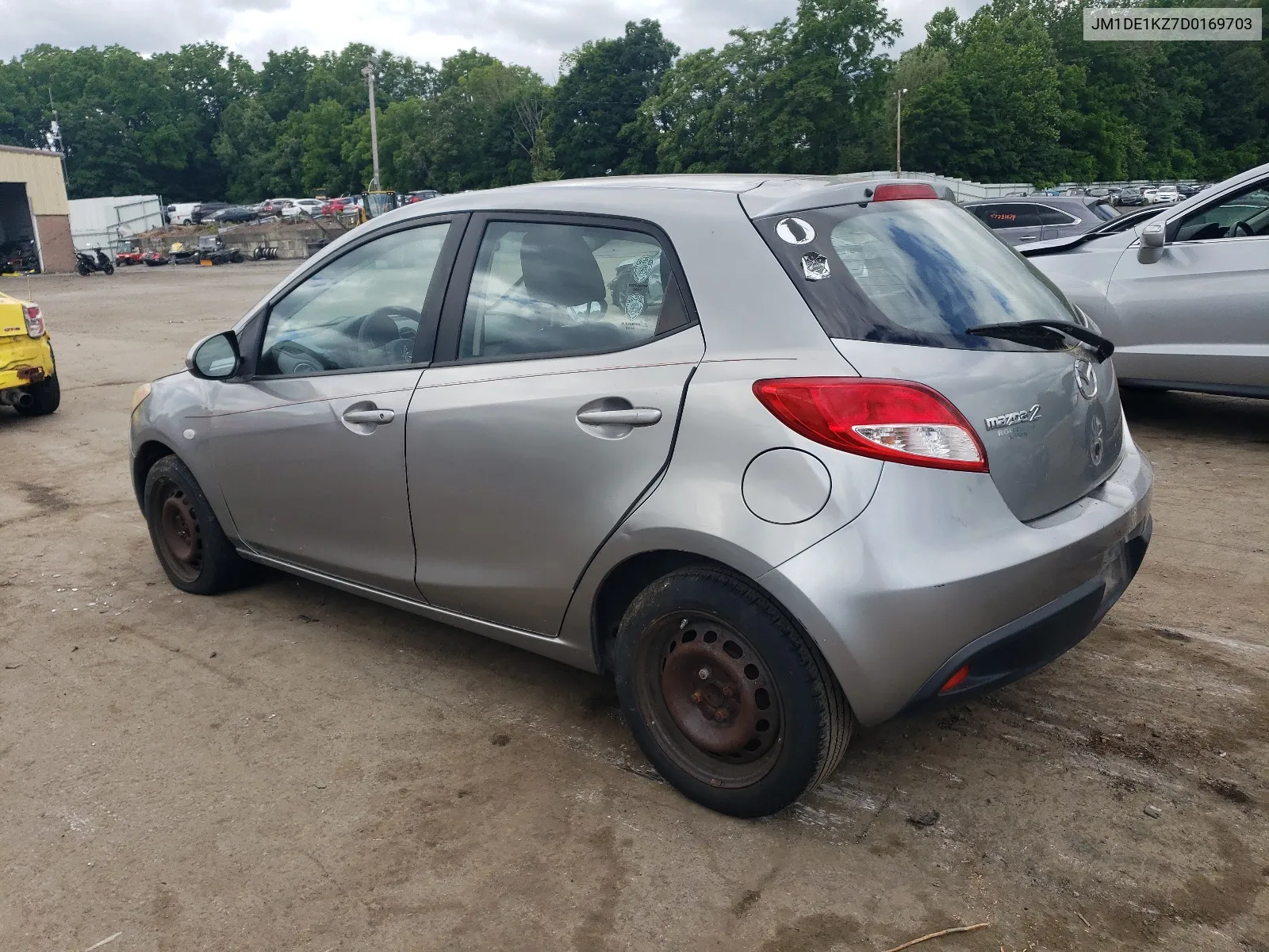 2013 Mazda Mazda2 VIN: JM1DE1KZ7D0169703 Lot: 58555194