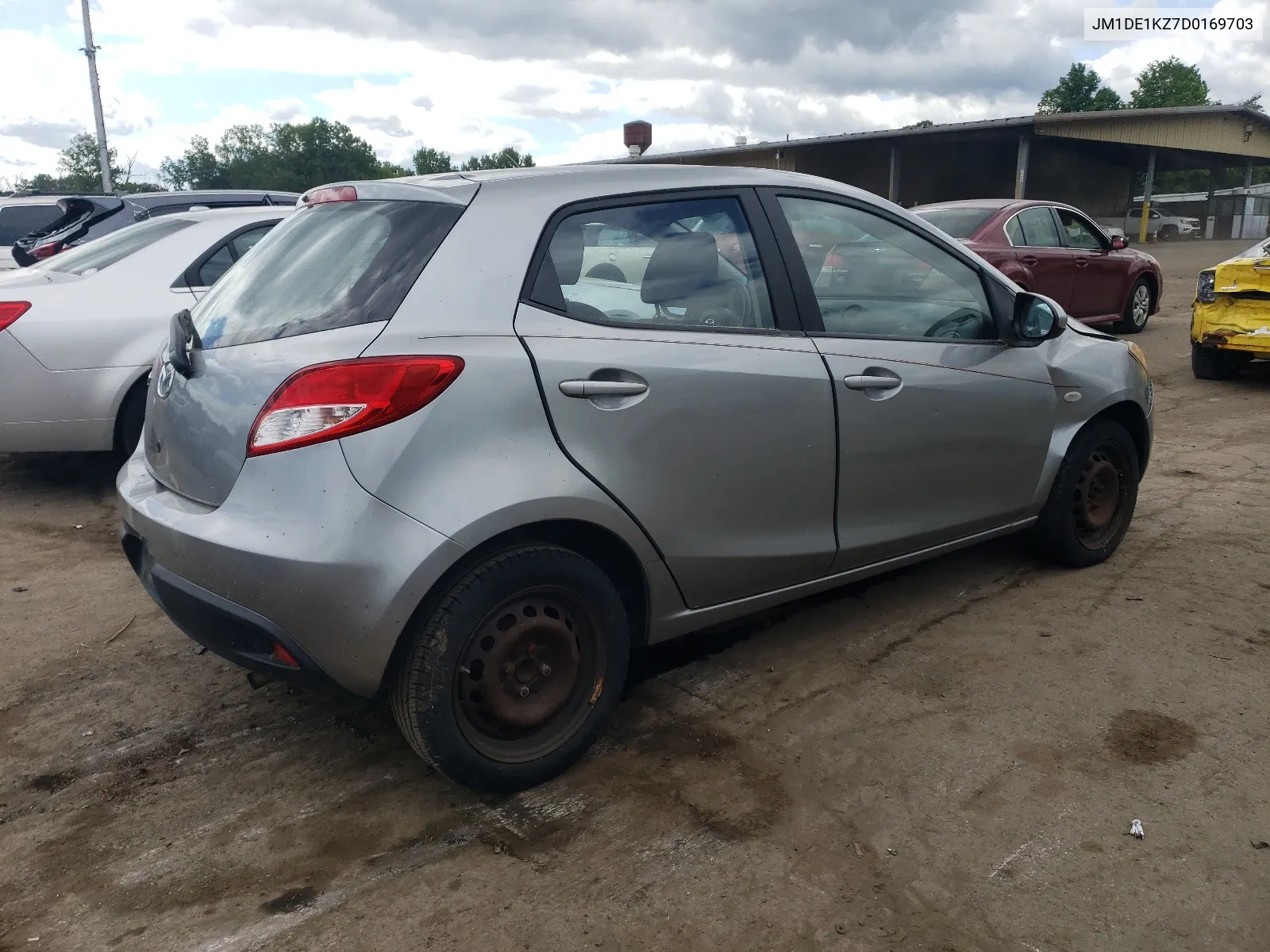 2013 Mazda Mazda2 VIN: JM1DE1KZ7D0169703 Lot: 58555194