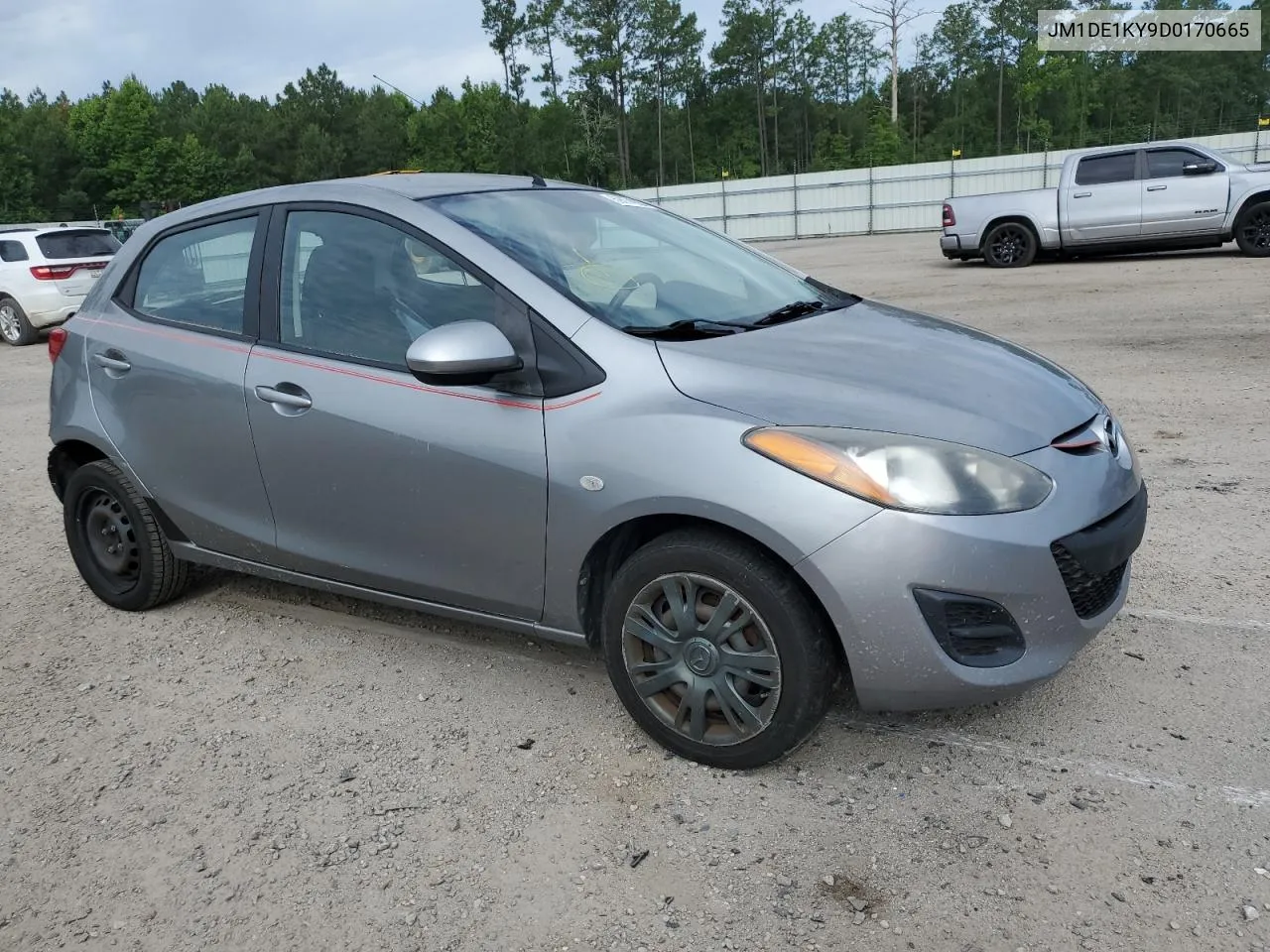 2013 Mazda Mazda2 VIN: JM1DE1KY9D0170665 Lot: 59074224