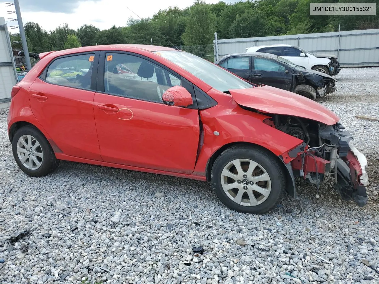 2013 Mazda Mazda2 VIN: JM1DE1LY3D0155321 Lot: 63717824