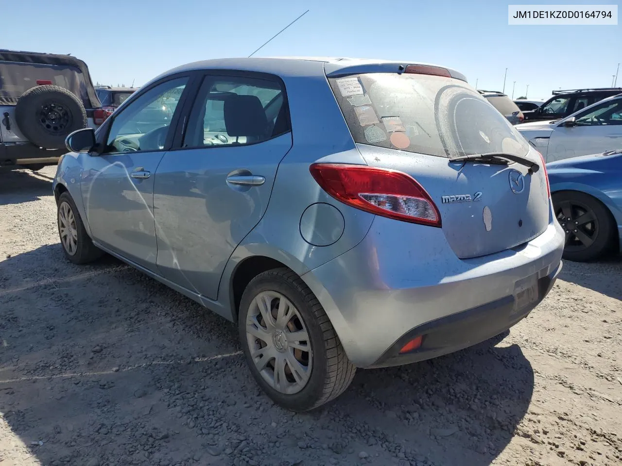 2013 Mazda Mazda2 VIN: JM1DE1KZ0D0164794 Lot: 64087874